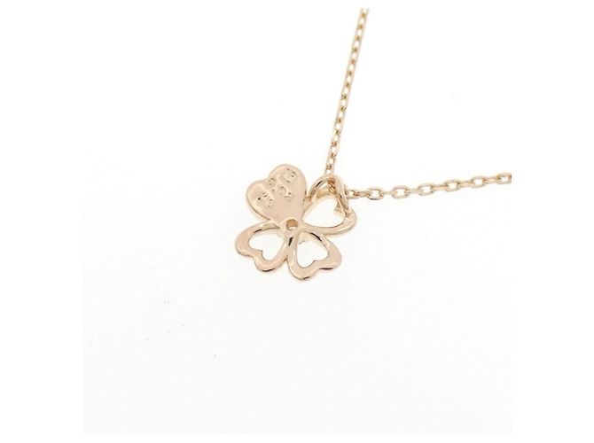 Autre Marque Collar K10 Pink Gold Diamond Rosa - vista 4