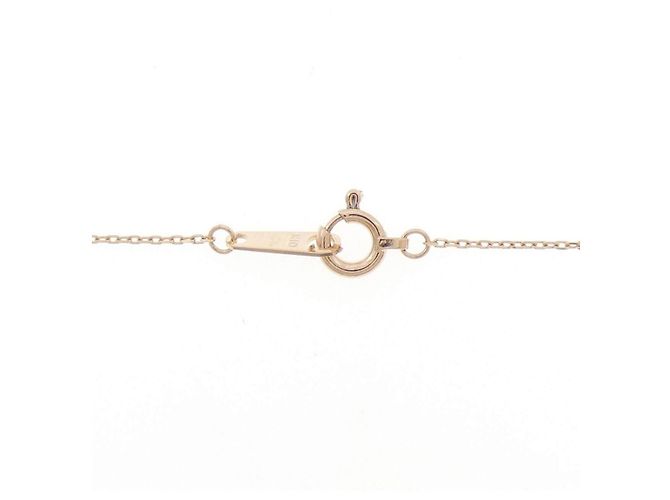 Autre Marque Collar K10 Pink Gold Diamond Rosa - vista 5