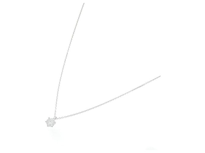 Autre Marque Collana di diamanti PT900 PT850 Argento - vista 2