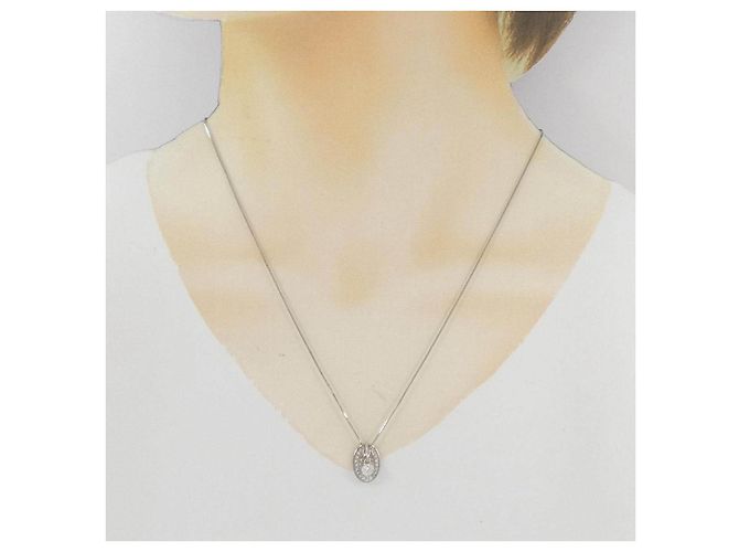 Autre Marque Collar de Diamantes Au750 Plata - vista 6