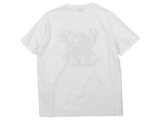 Hermès Hello Mr. Farrier camiseta de algodón M Blanco - vista 3