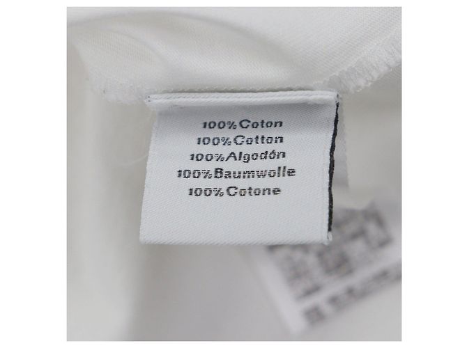 Hermès Hello Mr. Farrier camiseta de algodón M Blanco - vista 6