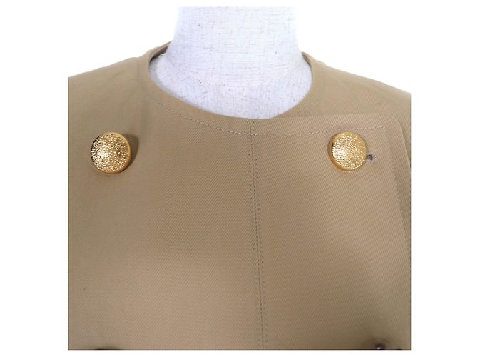 Top de algodón Louis Vuitton Beige - vista 4
