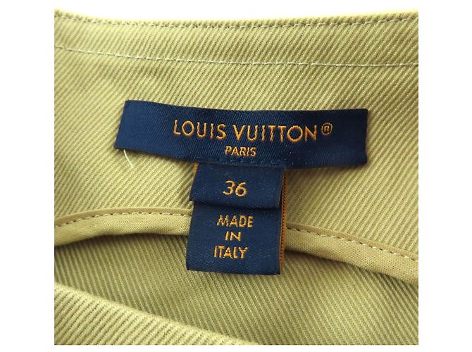 Top de algodón Louis Vuitton Beige - vista 9