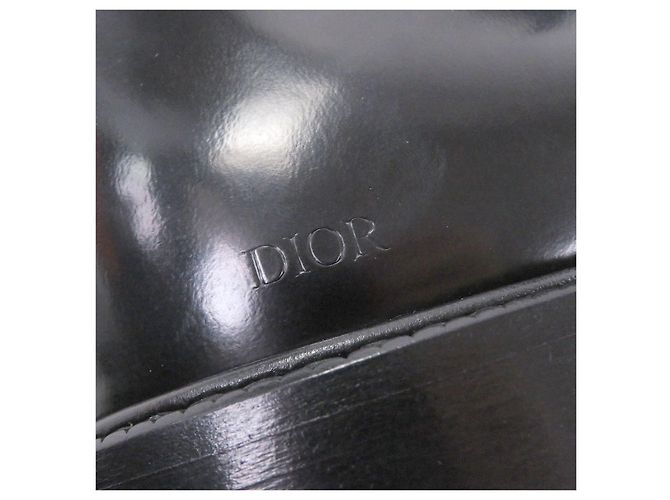 Stivaletti Chelsea Dior Evidence Oblique in pelle Nero - vista 7