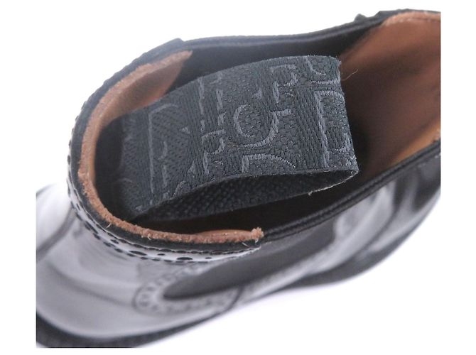 Stivaletti Chelsea Dior Evidence Oblique in pelle Nero - vista 8