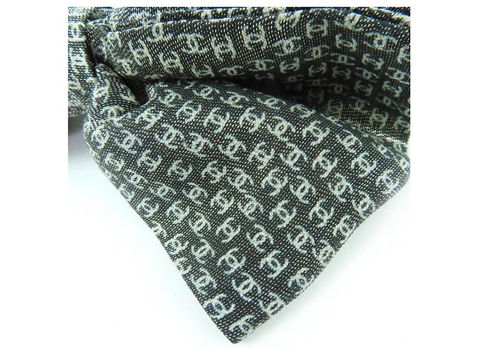 Chanel Métiers d'Art Collection COCO Mark Ribbon Scrunchie Braun - Ansicht 5