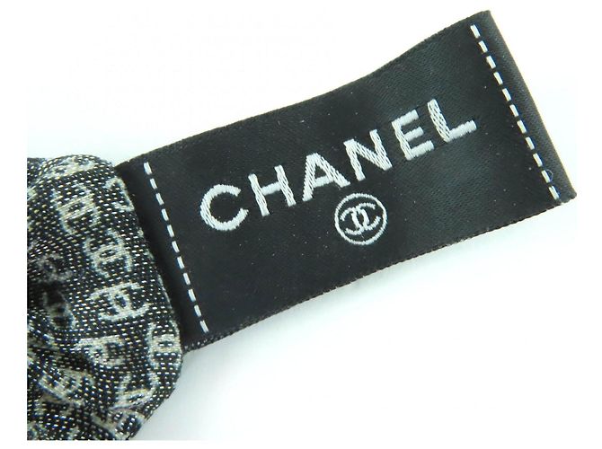 Chanel Métiers d'Art Collection COCO Mark Ribbon Scrunchie Braun - Ansicht 6