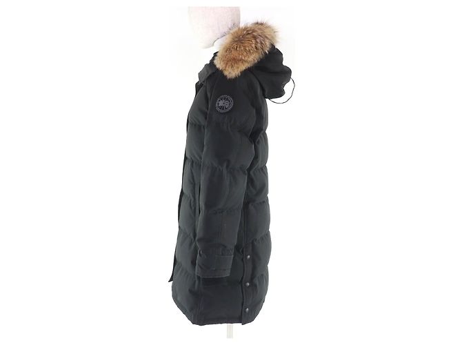 Canada Goose Parka Shelburne in piumino Nero - vista 2
