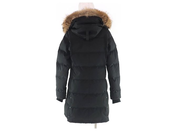 Canada Goose Parka Shelburne in piumino Nero - vista 3