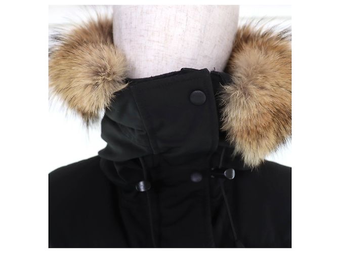 Canada Goose Parka Shelburne in piumino Nero - vista 4