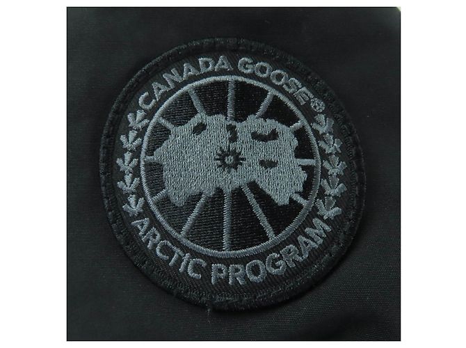Canada Goose Parka Shelburne in piumino Nero - vista 6