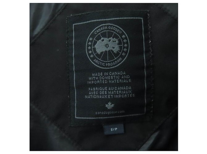 Canada Goose Parka Shelburne in piumino Nero - vista 7