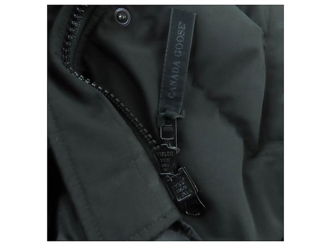 Canada Goose Parka Shelburne in piumino Nero - vista 8