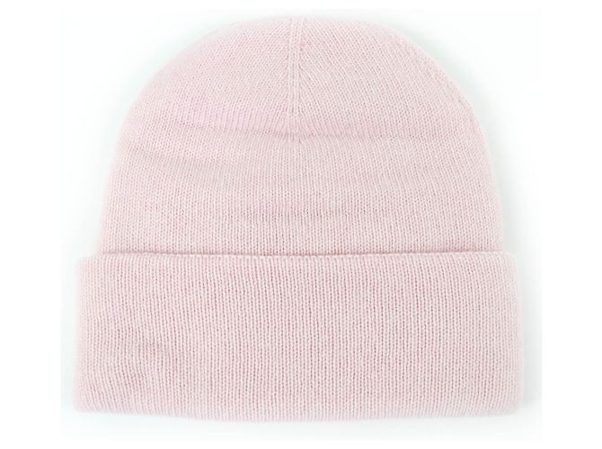 Gorro de cachemira Chanel COCO Mark Heart Rosa - vista 3