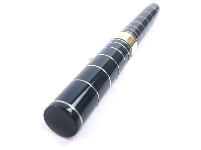 Autre Marque Penna stilografica OMAS Marconi Au750 Limited Argento Blu D'oro Blu navy - vista 3