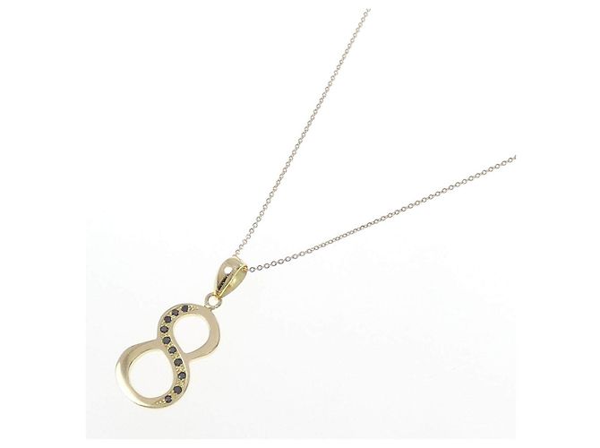 Autre Marque Diamantenhalskette Au750 Golden - Ansicht 2
