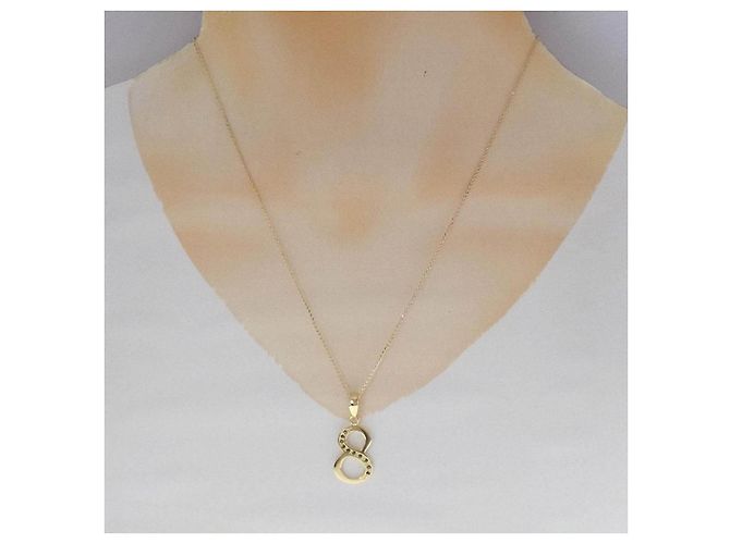 Autre Marque Diamantenhalskette Au750 Golden - Ansicht 6