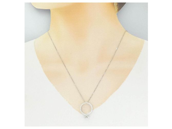 Autre Marque Collana di diamanti PT900 PT850 Argento - vista 6