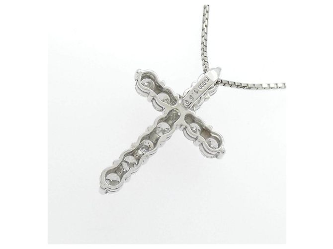 Autre Marque Collana di diamanti PT900 PT850 Argento - vista 4