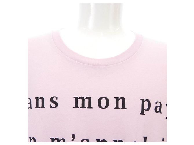 T-shirt in cotone Gucci rosa - vista 5