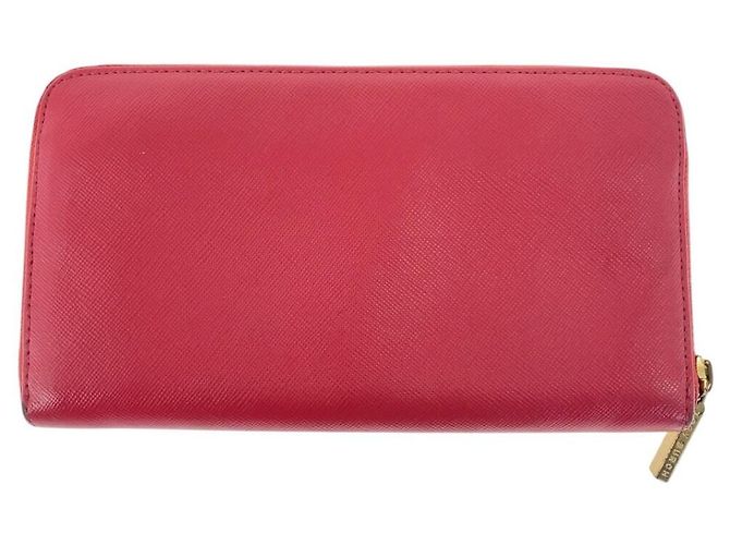 Cartera larga de piel Tory Burch Rosa - vista 2