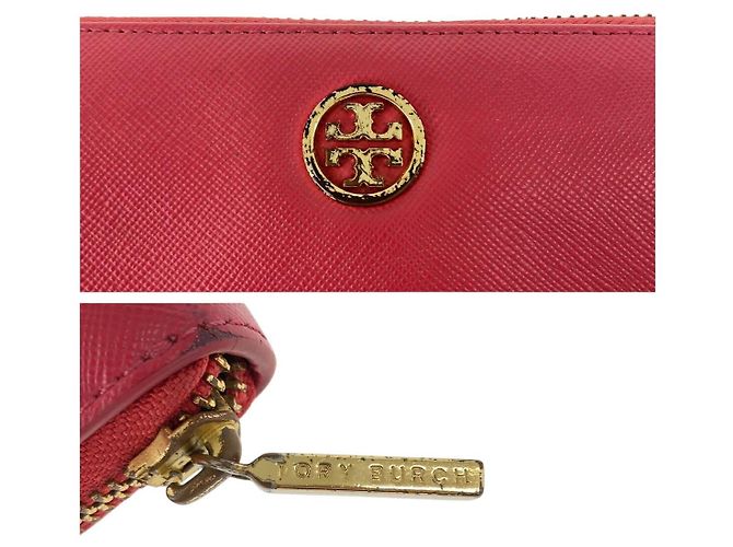 Cartera larga de piel Tory Burch Rosa - vista 5