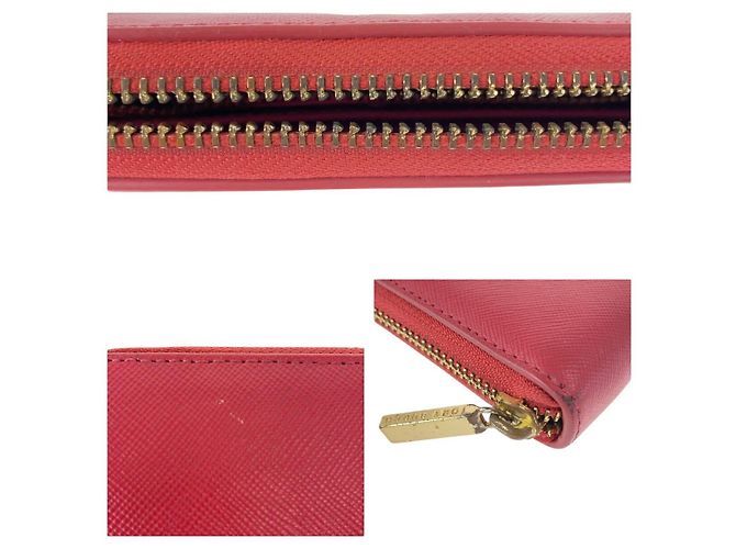 Cartera larga de piel Tory Burch Rosa - vista 6