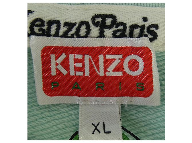 Kenzo VERDY Hoodie Blau Grün - Ansicht 5