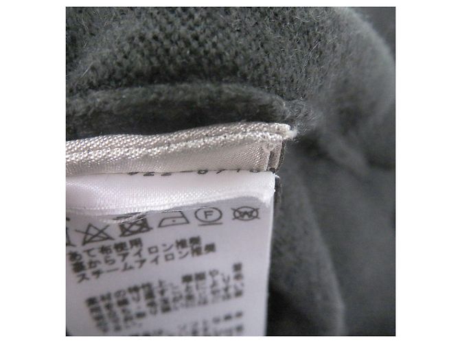 Jersey de punto de cashmere Hermès con estampado Chess and Shadow Horse XL Verde Verde oscuro - vista 7
