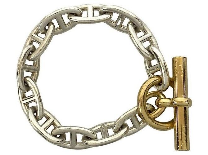 Hermès Hermes Chaine d’Ancre GM Au750 Silver Armband Silber - Ansicht 4