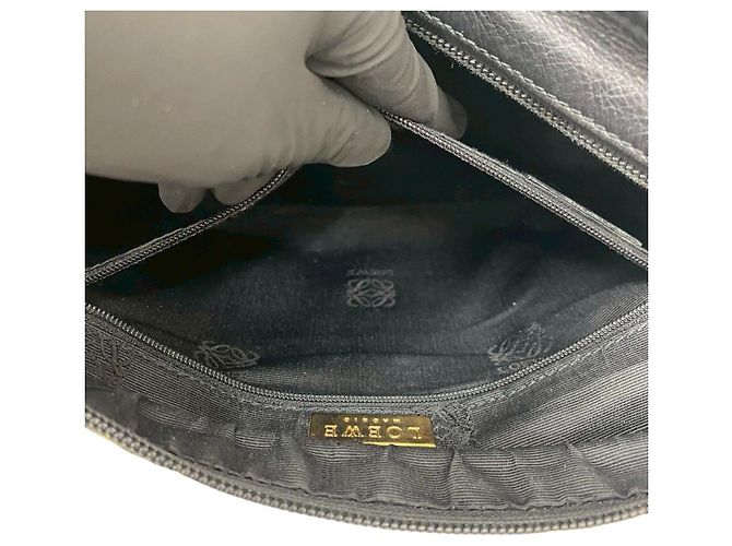 Loewe Amazona Lederhandtasche Schwarz - Ansicht 10