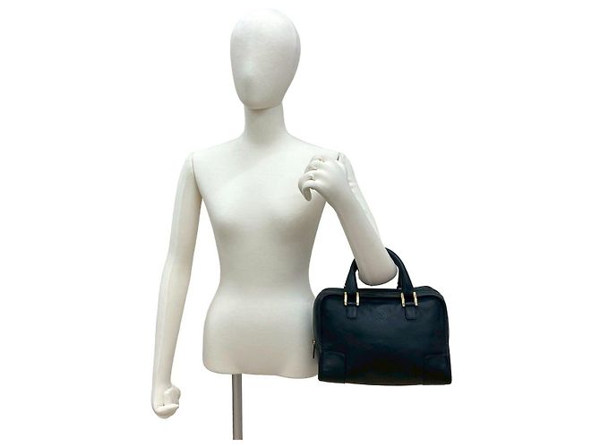 Loewe Amazona Lederhandtasche Schwarz - Ansicht 2
