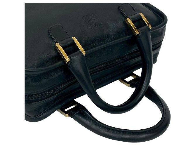 Loewe Amazona Lederhandtasche Schwarz - Ansicht 4
