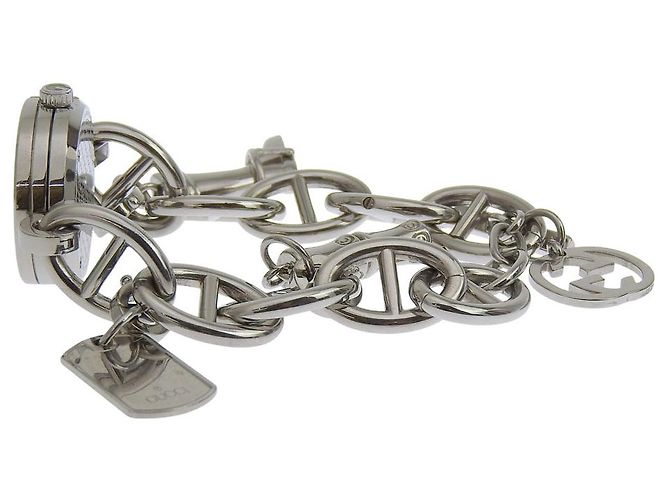 Reloj Gucci G Charm de acero inoxidable Castaño - vista 4