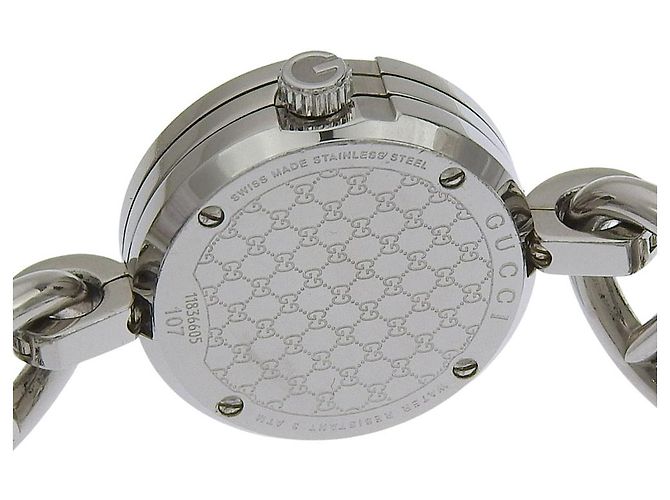 Reloj Gucci G Charm de acero inoxidable Castaño - vista 6