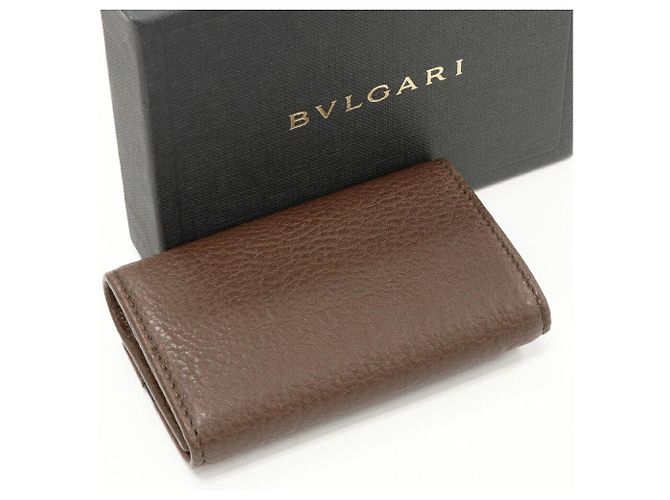 Bulgari Bvlgari Octo Calf Key Case Brown Black Dark brown - view 2
