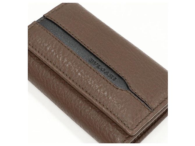Bulgari Bvlgari Octo Calf Key Case Brown Black Dark brown - view 4
