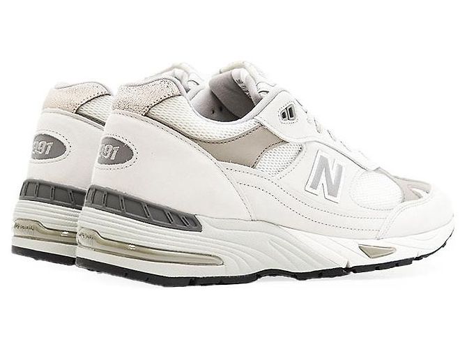 Autre Marque New Balance M991FLB Fabric Sneaker Braun Grau - Ansicht 13