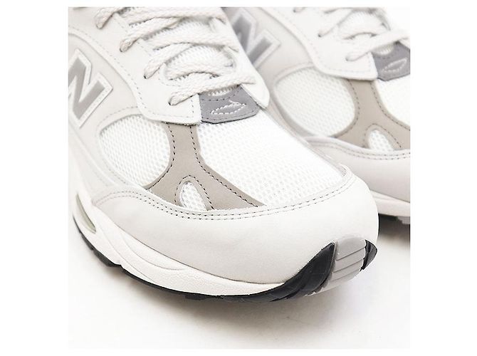 Autre Marque New Balance M991FLB Fabric Sneaker Braun Grau - Ansicht 15