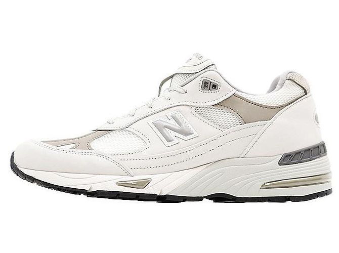 Autre Marque New Balance M991FLB Fabric Sneaker Braun Grau - Ansicht 3