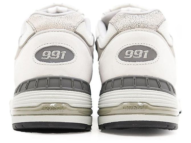 Autre Marque New Balance M991FLB Fabric Sneaker Braun Grau - Ansicht 5