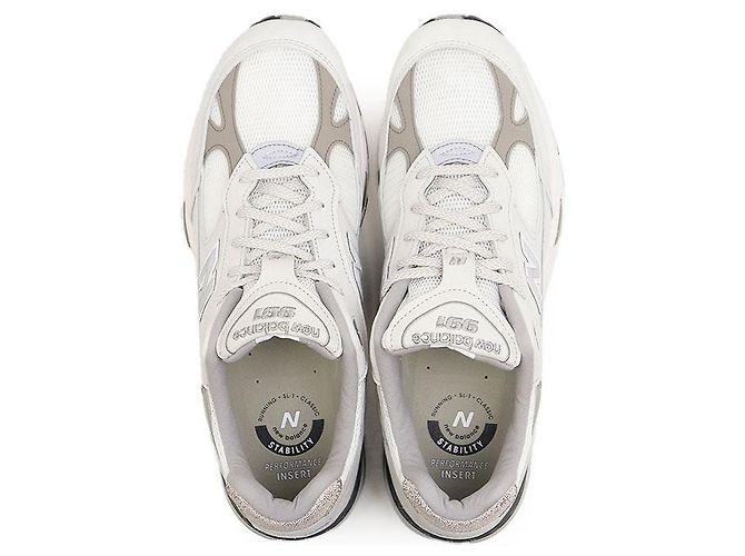Autre Marque New Balance M991FLB Fabric Sneaker Braun Grau - Ansicht 8