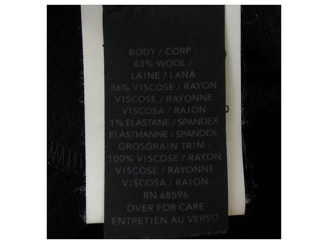 Autre Marque Donna Karan Anzug Schwarz - Ansicht 4