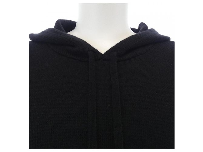 Chrome Hearts WAITING ROOM Cashmere Hoodie Schwarz - Ansicht 5