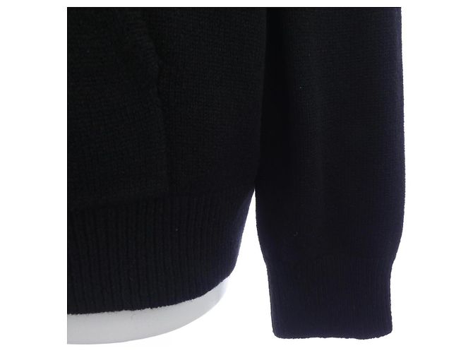 Chrome Hearts WAITING ROOM Cashmere Hoodie Schwarz - Ansicht 6