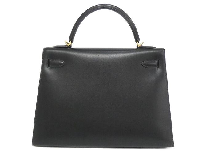 Hermès Hermes Kelly32 Box Calf Preto - vista 2