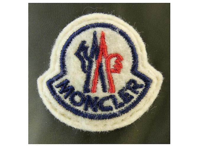 Moncler VALLORCH Daunenjacke Grün Orange Khaki - Ansicht 10