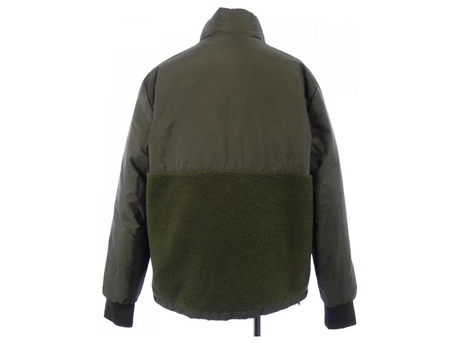Moncler VALLORCH Daunenjacke Grün Orange Khaki - Ansicht 2