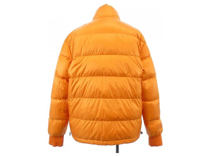 Moncler VALLORCH Daunenjacke Grün Orange Khaki - Ansicht 9